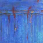 Strukturen (blau/kupfer)